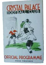 1938 Crystal Palace v Brighton & Hove Albion 22nd Oct No 14 Vol 34 Very Rare