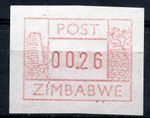 ZIMBABWE, 1985 FRAMA LABEL, 26c, MNH