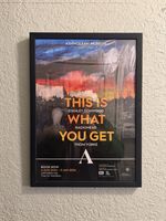 Radiohead Thom Yorke Stanley Donwood “This Is What You Get” Ashmolean A5  Poster