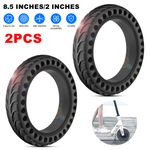 2PCS Replacement Solid Tyre 8.5" Honeycomb Tire for Xiaomi Mi M365 Pro E-Scooter