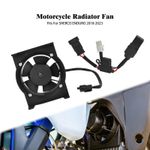 Radiator Electric Cooling Spal Fan Mount Kit Black 12V For SHERCO ENDURO 18-23