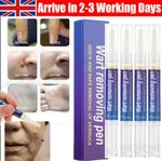 10/5PC 12 Hours Wart Remover Pen Skin Tag Mole Remover Eliminate Foot Corn Warts