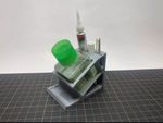 Tamiya Cement Glue Holder 3D Printed Anti Spill 40ml + storage for Super Glue +