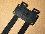 Universal Under Desk SSD Mount - Hook and Loop Straps for Secure Mounting