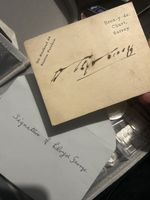 Signature Of Lloyd George