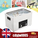 30L/6.6Gal Digital Ultrasonic Cleaning Machine Ultrasonic Cleaner w/Heater Timer