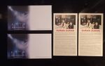 2x Duran Duran First Day Cover Unused Blank Envelope and Flyer / Card Royal Mail