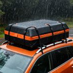 595L Car Roof Top Rack Luggage Carrier Bag Waterproof Roof Box w/ Anti-Slip Mat