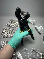 Grommet Punch Kit 5/8/10mm Handle Holes Pliers Tool With 900 Different Eyelets