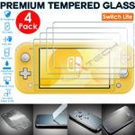 4x 100% Genuine TEMPERED GLASS Screen Protector Cover for Nintendo Switch Lite