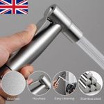 Handheld Bidet Toilet Jet Spray Shower Head Douche Stainless Steel Sprayer UK