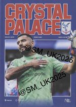 Crystal Palace v Newcastle United Premier League Programme 25 Oct *IN STOCK*