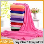 Extra Large Microfibre Lightweight Beach Towel Quick Dry Travel Towel Bath Sheet