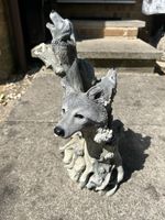 David Meredith Survival Of The Pack Ltd Ed 201 of 1500 Wolf Sculpture 44cm/4+KG