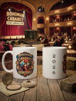 Globe Carnival Club 2026 Mug Bohemian Cabaret
