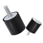 Rubber Mount Car Boat Bobbin Anti Vibration M4 M6 M8 M10 M12 M16 Cylindrical