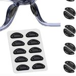 5x Pairs Adhesive Nose pads for Eyeglass Anti-Slip Silicone Glasses Spectacles