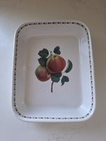 Queens RHS Casserole Dish Ovenproof Hookers Fruit Apple Rectangular Baker