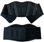 EXTRA STRETCH WARMTH LOWER BACK KIDNEY BELT MOTORBIKE MOTORCYCLE CYCLING SUPPORT