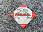 AMBASSADOR Motorcycles Sales Leaflet c1952 Popular, Supreme, Embassy