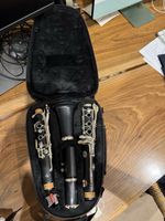 Trevor James Series Five Clarinet Black/Silver Plated Moulded Case Excellent
