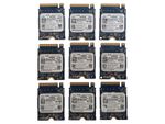 Bulk Lot of 9x Kioxia 256GB NVMe SSD - KBG40ZNS256G M.2 2230 "Short" Drives