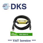 PLC Programming USB SC09 FX Cable For Mitsubishi MELSEC RS422 SC-09 BY 002191
