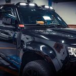 FOR LAND ROVER UPGRADE DEFENDER 90 110 130 L663 20+ FRONT ROOF SPOILER LIGHT BAR