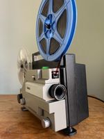 SUPERB Cinerex 727 Dual Format 8mm Cine Projector WORKING GUARANTEED SERVICED
