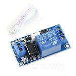 1 Channel Latching Relay Module with Touch Bistable Switch MCU Control , 12V DC 