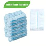 10PCS Fluffy Duster Refills Flash Dust Magnet Disposable Duster Heads Microfiber