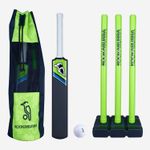 Kookaburra Blast Junior Plastic Cricket Set Bat, Stumps, Ball & Bag - Free P&P