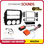 Mazda MX-5 Non-Bose Single/Double DIN Fascia Fitting Kit WITH STEERING CONTROLS