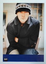 Thom Yorke / Radiohead - Classic 1990s Magazine Poster - Rare / Vintage!