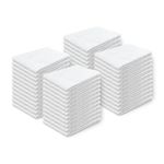 24 pack new white bar towels bar mops cotton super absorbent 16x19