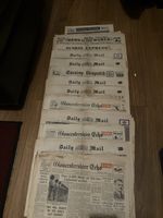 Collection Of 1952 News Papers