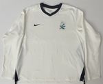 Yorkshire Cricket Jumper Mens XL Nike White Long Sleeve Top