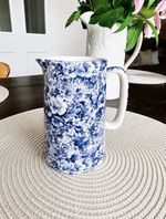 Blue Floral Chintz 1 Pint Jug