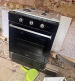 Indesit AEG 30006VL-WN Freestanding Electric Cooker 3 Hob 1 Oven Grill