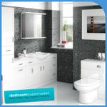 Gloss White Bathroom Furniture Cabinet Vanity Unit Basin Sink Storage Mayford 