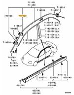 Clip Roof Moulding Evo 7-9