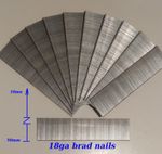 18 Ga G Gauge Galvanised Brad Nails 10 15 20 25 30 35 38 40 45 50 mm 1000pcs