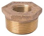 SOUTHLAND 455-054NL Bushing 1" x 3/4" Red Brass 125 lb MNPT Lead-Free