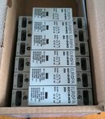 6 x EUROPA 20 AMP DOUBLE POLE NC CONTACTOR 24V COIL EUC1-20-2NCB
