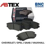 Abtex Front Brake Pads fit VAUXHALL INSIGNIA 1.4 1.6 1.8 2.0 2.8 2008-2017