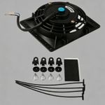 12V Electric Cooling Fan Ultra Thin 12V Car Cooling Fan Easy Install