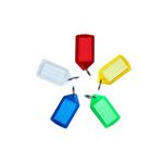Cathedral Products Small Key Tags – Assorted Colours, Packs of 10/50