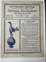 TOTTENHAM HOTSPUR Reserves v Leyton Orient Reserves 12 March 1949