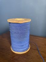 Vintage New Old Stock Elastic Cord On Wooden Spool