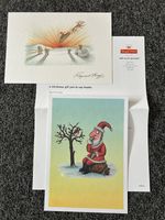Raymond Brigg Prints X 2. Royal Mail Christmas Gift with A Letter. 2004